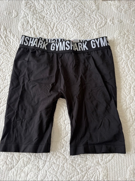 Gymshark Pants - Gymshark Black Athletic Compression Shorts with Branded Waistband